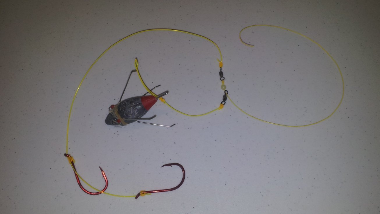 larger running sinker rig